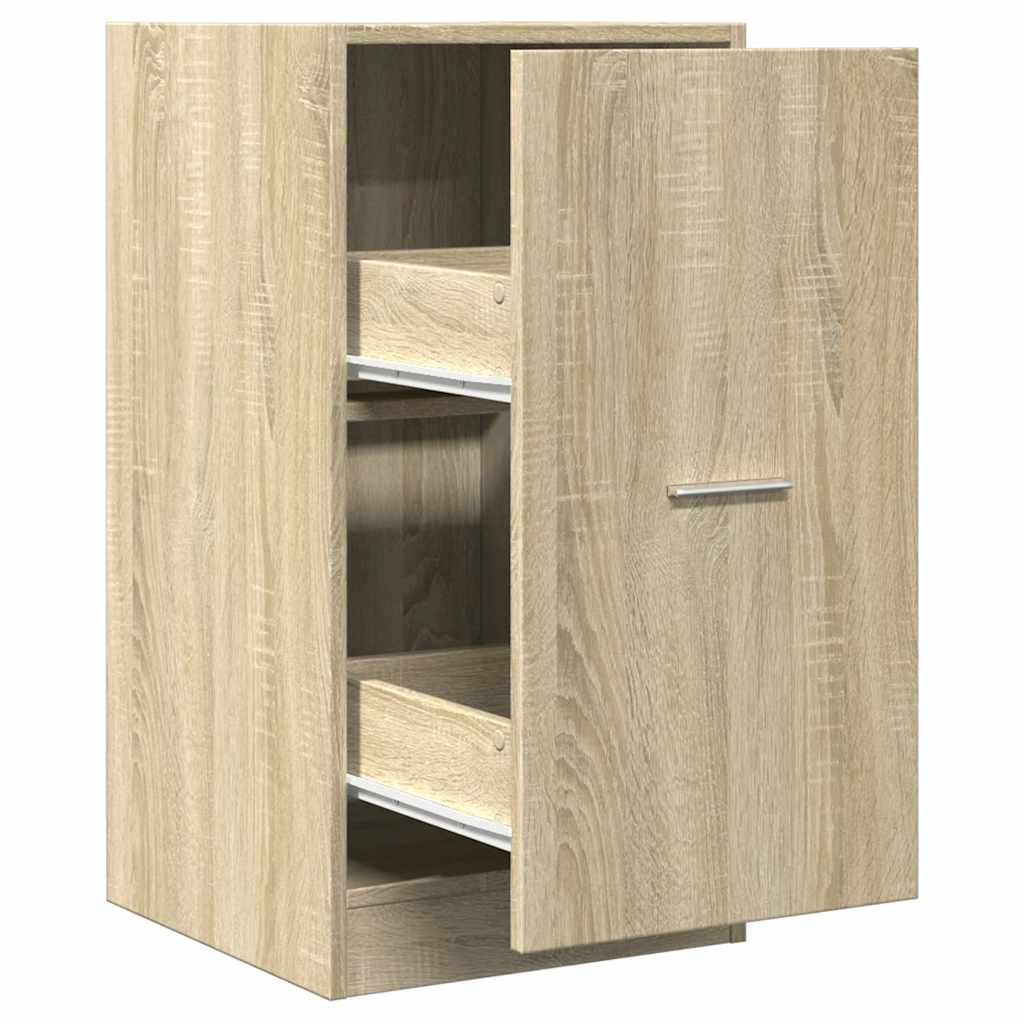 Armadietto da Farmacia Rovere Sonoma 40x41x77,5cm in Truciolato