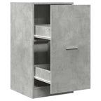 Armadietto da Farmacia Grigio Cemento 40x41x77,5 cm Truciolato