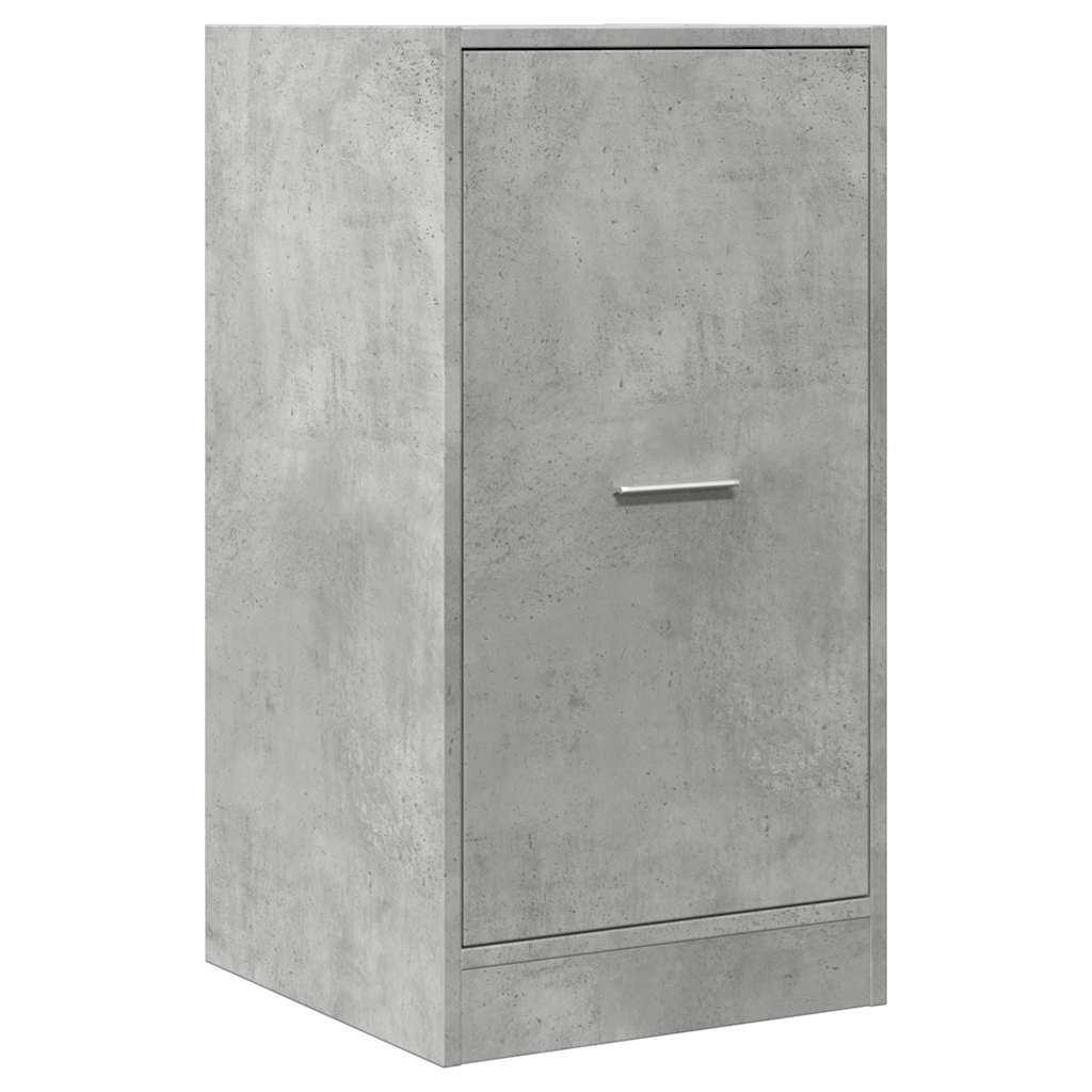 Armadietto da Farmacia Grigio Cemento 40x41x77,5 cm Truciolato