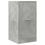 Armadietto da Farmacia Grigio Cemento 40x41x77,5 cm Truciolato