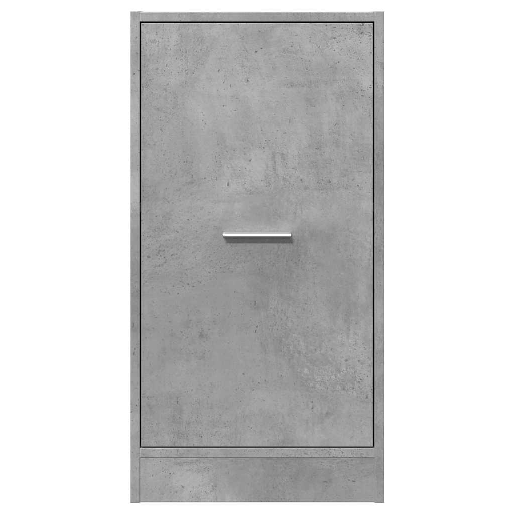 Armadietto da Farmacia Grigio Cemento 40x41x77,5 cm Truciolato