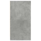 Armadietto da Farmacia Grigio Cemento 40x41x77,5 cm Truciolato