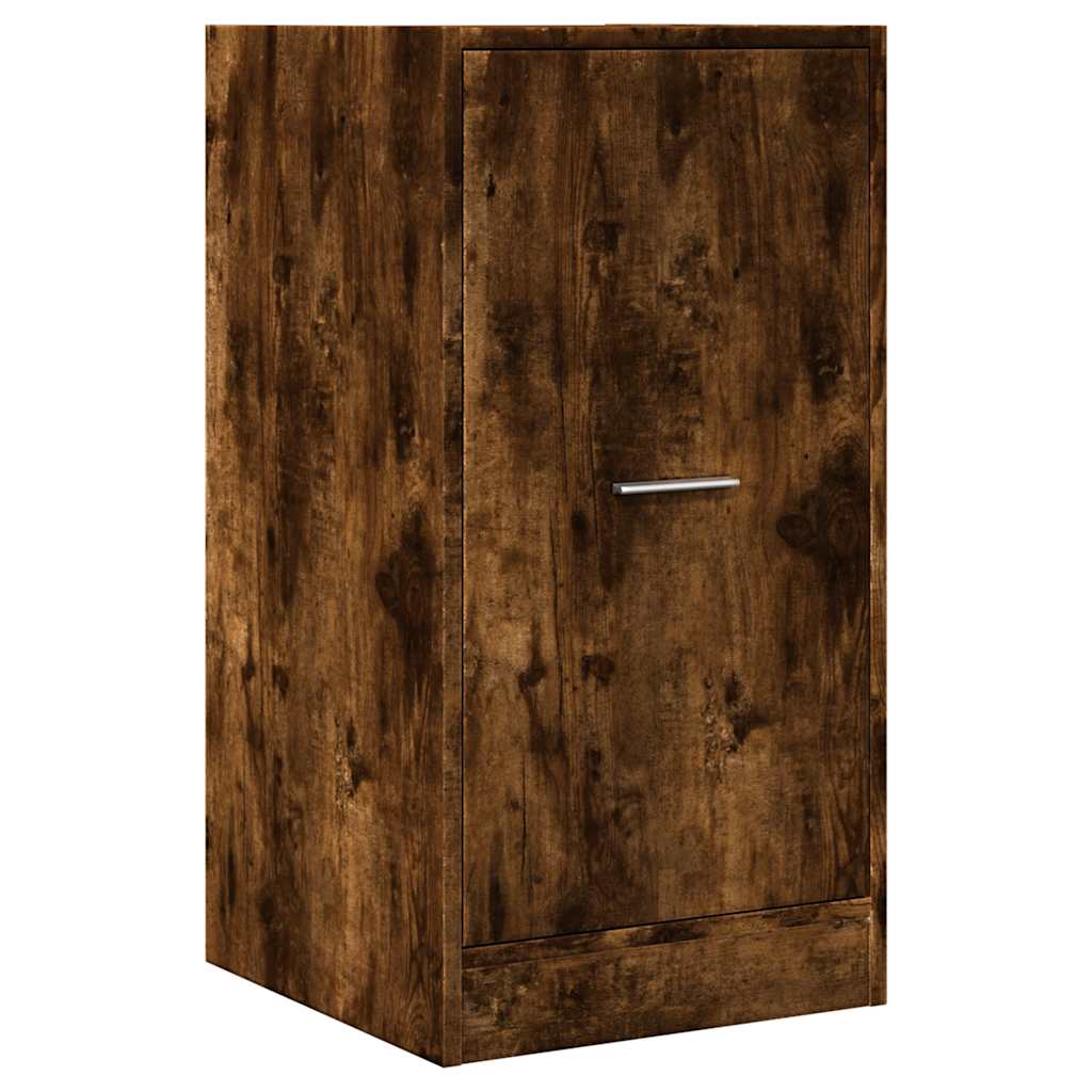 Armadietto da Farmacia Rovere Fumo 40x41x77,5 cm in Truciolato