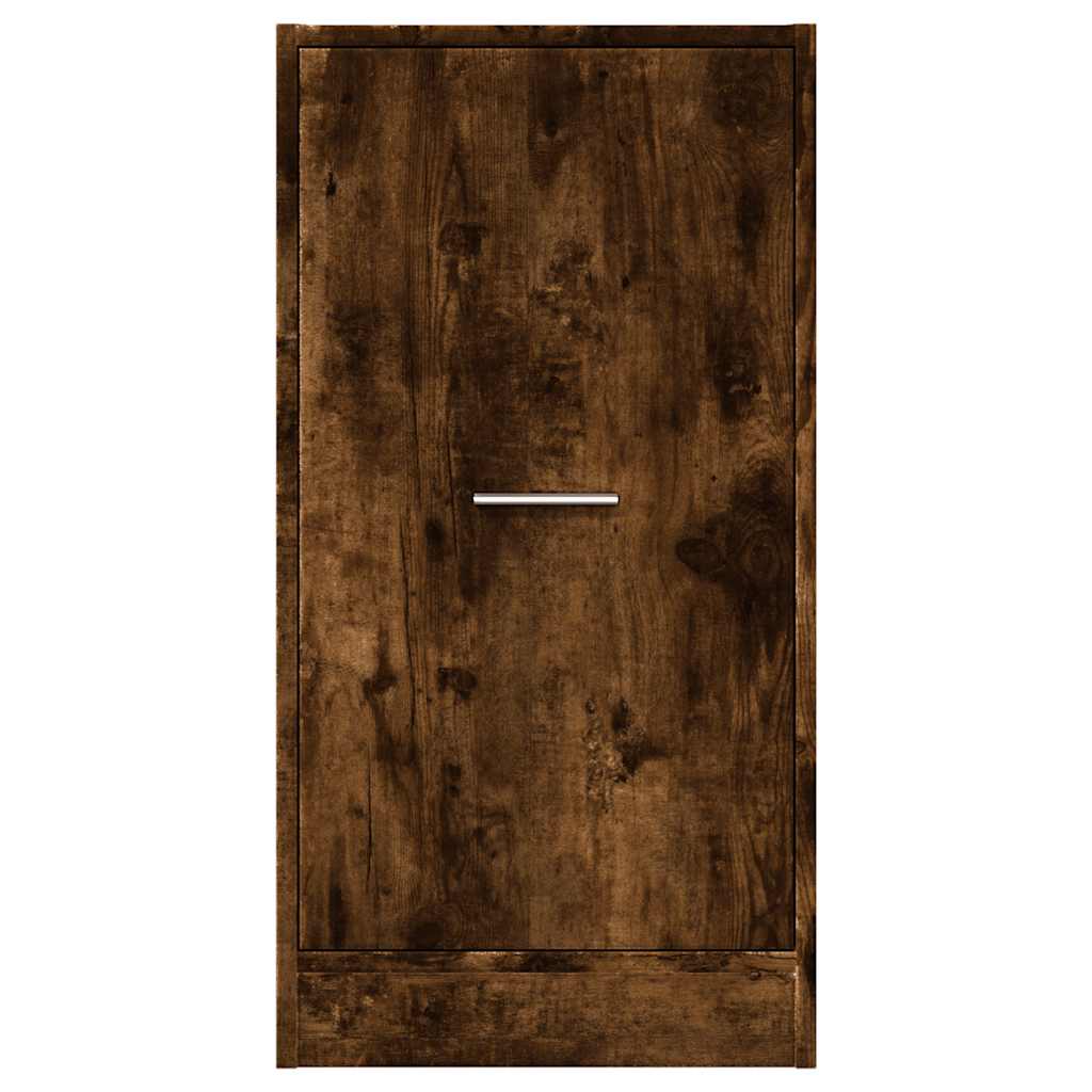 Armadietto da Farmacia Rovere Fumo 40x41x77,5 cm in Truciolato