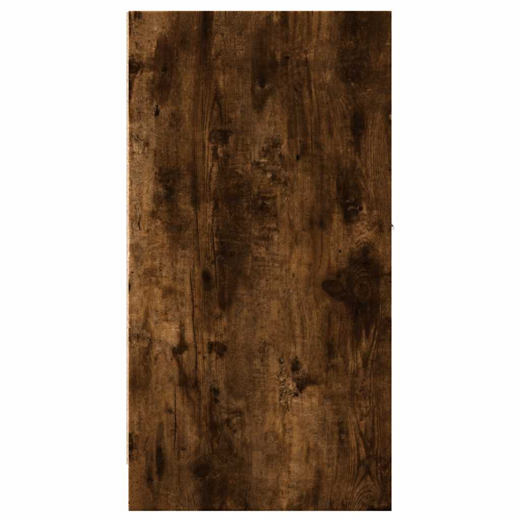 Armadietto da Farmacia Rovere Fumo 40x41x77,5 cm in Truciolato