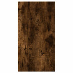 Armadietto da Farmacia Rovere Fumo 40x41x77,5 cm in Truciolato