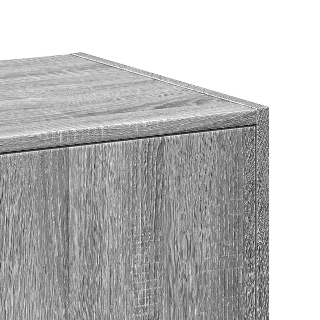 Armadietto da Farmacia Grigio Sonoma 40x41x77,5cm in Truciolato