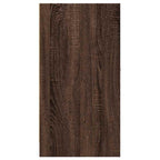 Armadietto da Farmacia Rovere Marrone 40x41x77,5 cm Truciolato