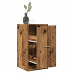 Armadietto da Farmacia Legno Vecchio 40x41x77,5cm in Truciolato