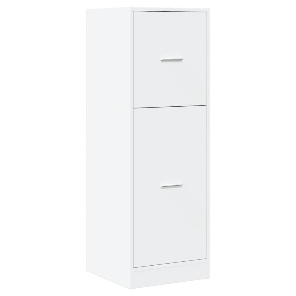 Armadietto da Farmacia Bianco 40x41x118 cm in Truciolato