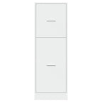 Armadietto da Farmacia Bianco 40x41x118 cm in Truciolato