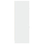 Armadietto da Farmacia Bianco 40x41x118 cm in Truciolato