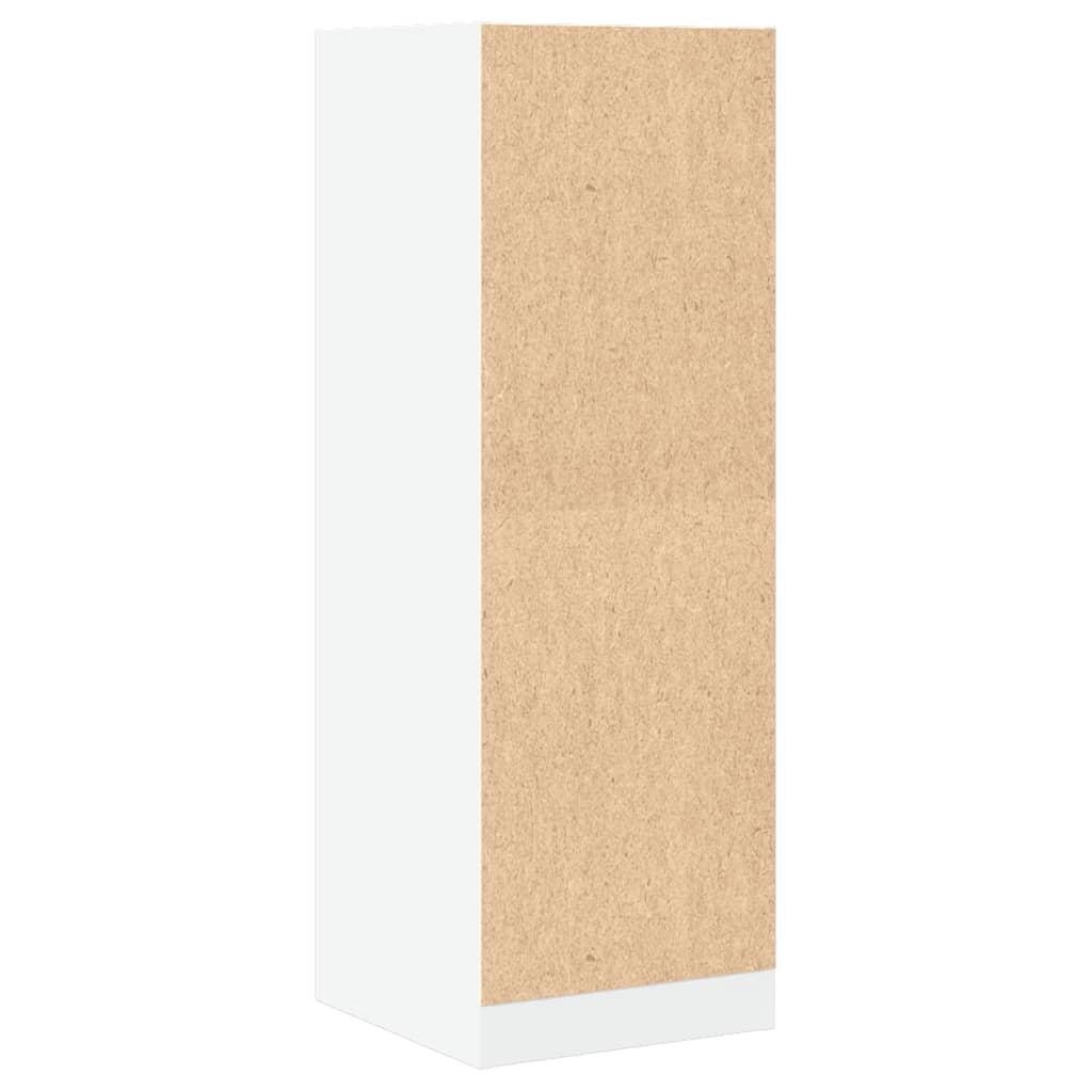 Armadietto da Farmacia Bianco 40x41x118 cm in Truciolato
