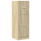 Armadietto da Farmacia Rovere Sonoma 40x41x118 cm in Truciolato