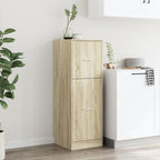 Armadietto da Farmacia Rovere Sonoma 40x41x118 cm in Truciolato