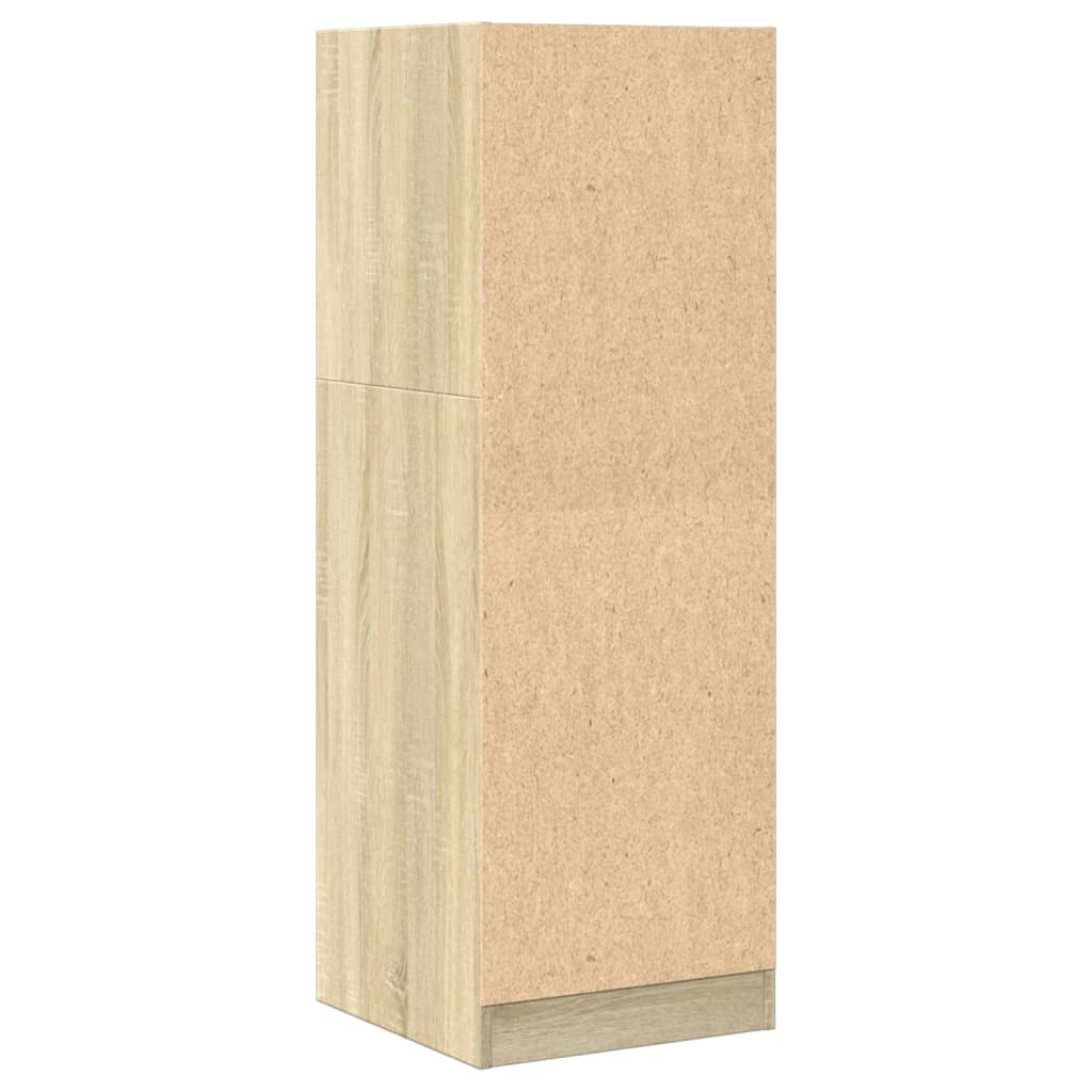 Armadietto da Farmacia Rovere Sonoma 40x41x118 cm in Truciolato