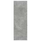 Armadietto da Farmacia Grigio Cemento 40x41x118 cm Truciolato