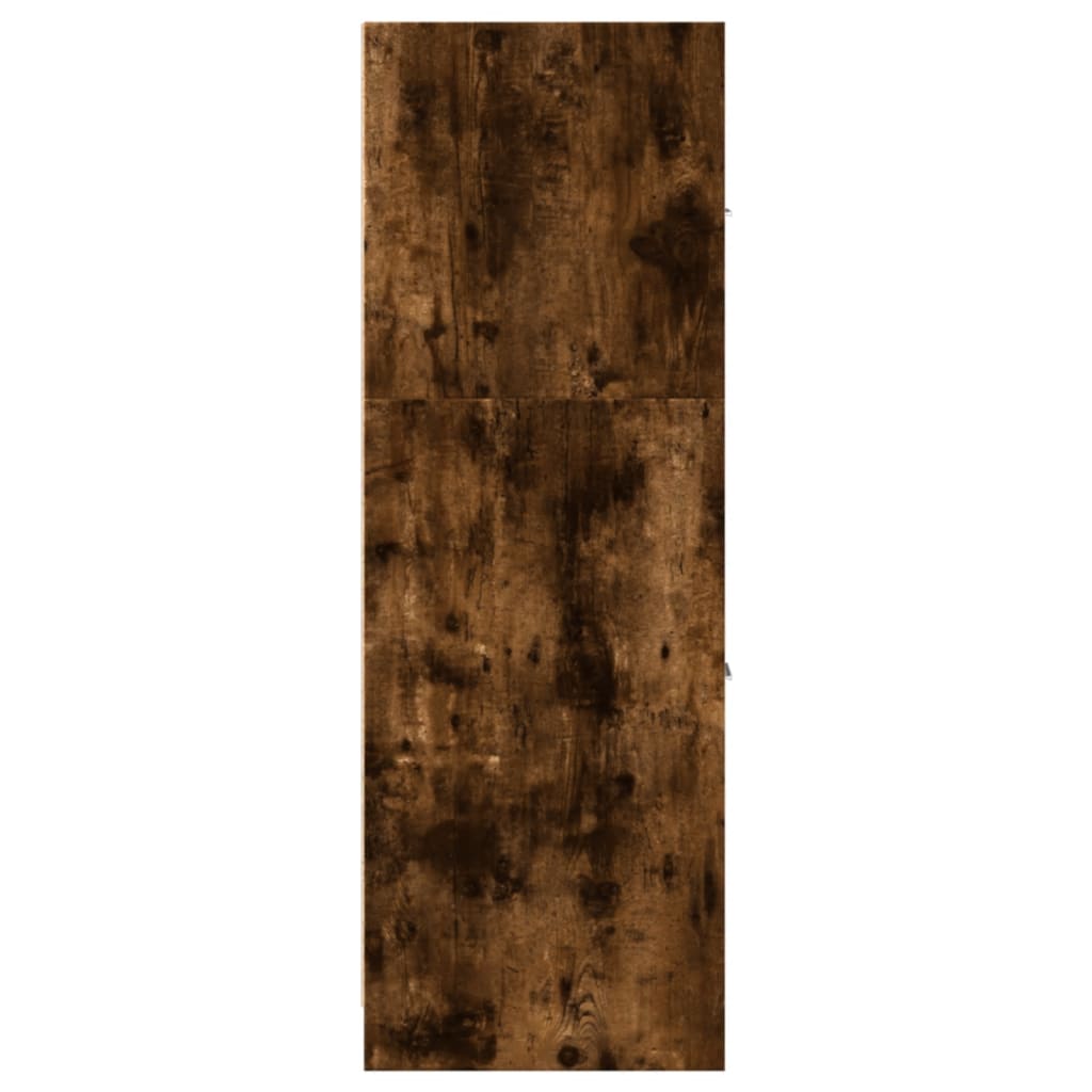 Armadietto da Farmacia Rovere Fumo 40x41x118 cm in Truciolato