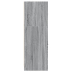 Armadietto da Farmacia Grigio Sonoma 40x41x118 cm in Truciolato