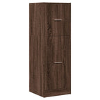 Armadietto da Farmacia Rovere Marrone 40x41x118 cm Truciolato