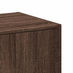 Armadietto da Farmacia Rovere Marrone 40x41x118 cm Truciolato