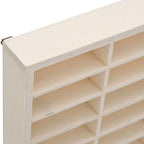Vetrina da collezione in legno con 60 scomparti 60x4,5x40,5cm
