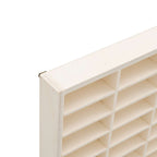 Vetrina da collezione in legno con 90 scomparti 50,5x4,5x79 cm