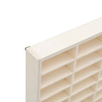 Vetrina da collezione in legno con 56 scomparti 40x4,5x60cm