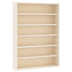 Teca da Collezione in Legno con 6 Ripiani 40x8,5x55 cm