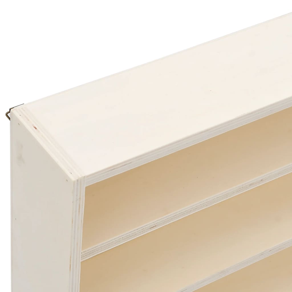Teca da Collezione in Legno con 6 Ripiani 60x8,5x55 cm
