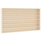 Teca da Collezione in Legno con 6 Ripiani 100x9x55 cm