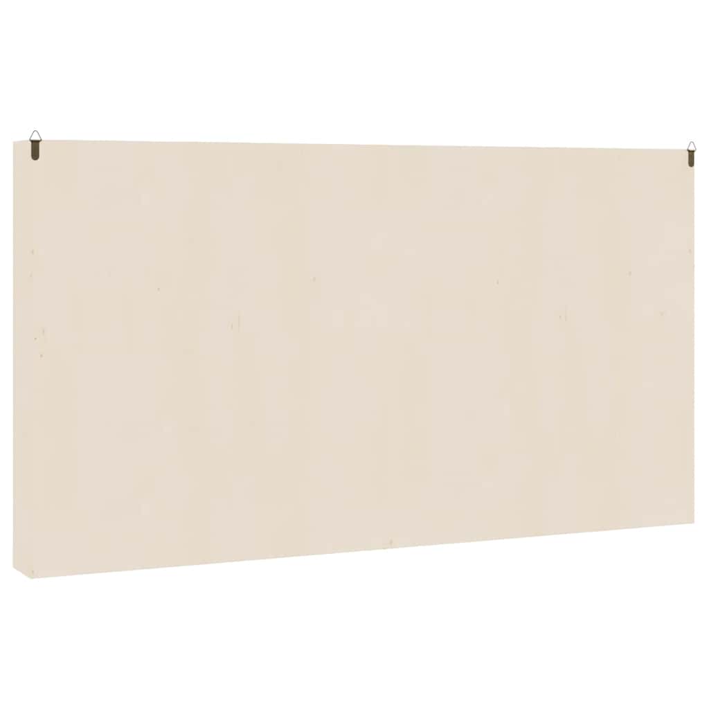 Teca da Collezione in Legno con 6 Ripiani 100x9x55 cm