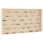 Teca da Collezione in Legno con 6 Ripiani 100x9x55 cm