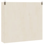Teca da Collezione in Legno con Porte 40x8,5x37 cm