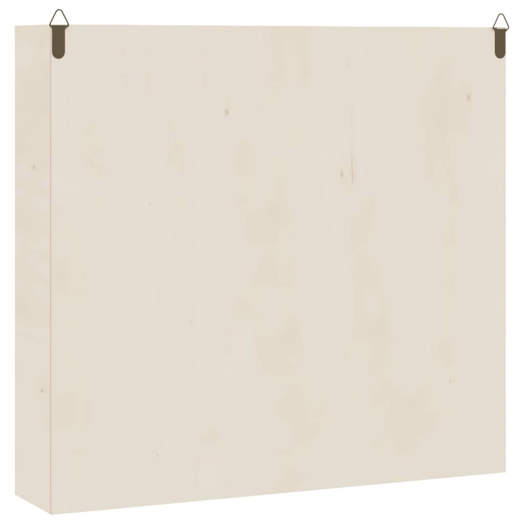 Teca da Collezione in Legno con Porte 40x8,5x37 cm