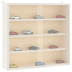 Teca da Collezione in Legno con Porte 40x8,5x37 cm