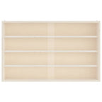 Vetrina da collezione in legno con ante 60x8,5x37cm