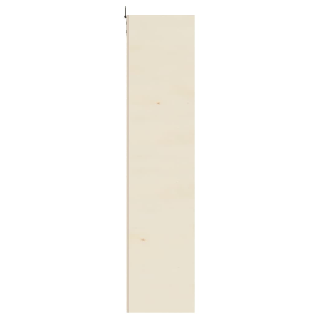 Vetrina da collezione in legno con ante 60x8,5x37cm