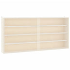 Vetrina da collezione in legno con ante 80x8,5x37cm