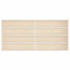 Vetrina da collezione in legno con ante 80x8,5x37cm