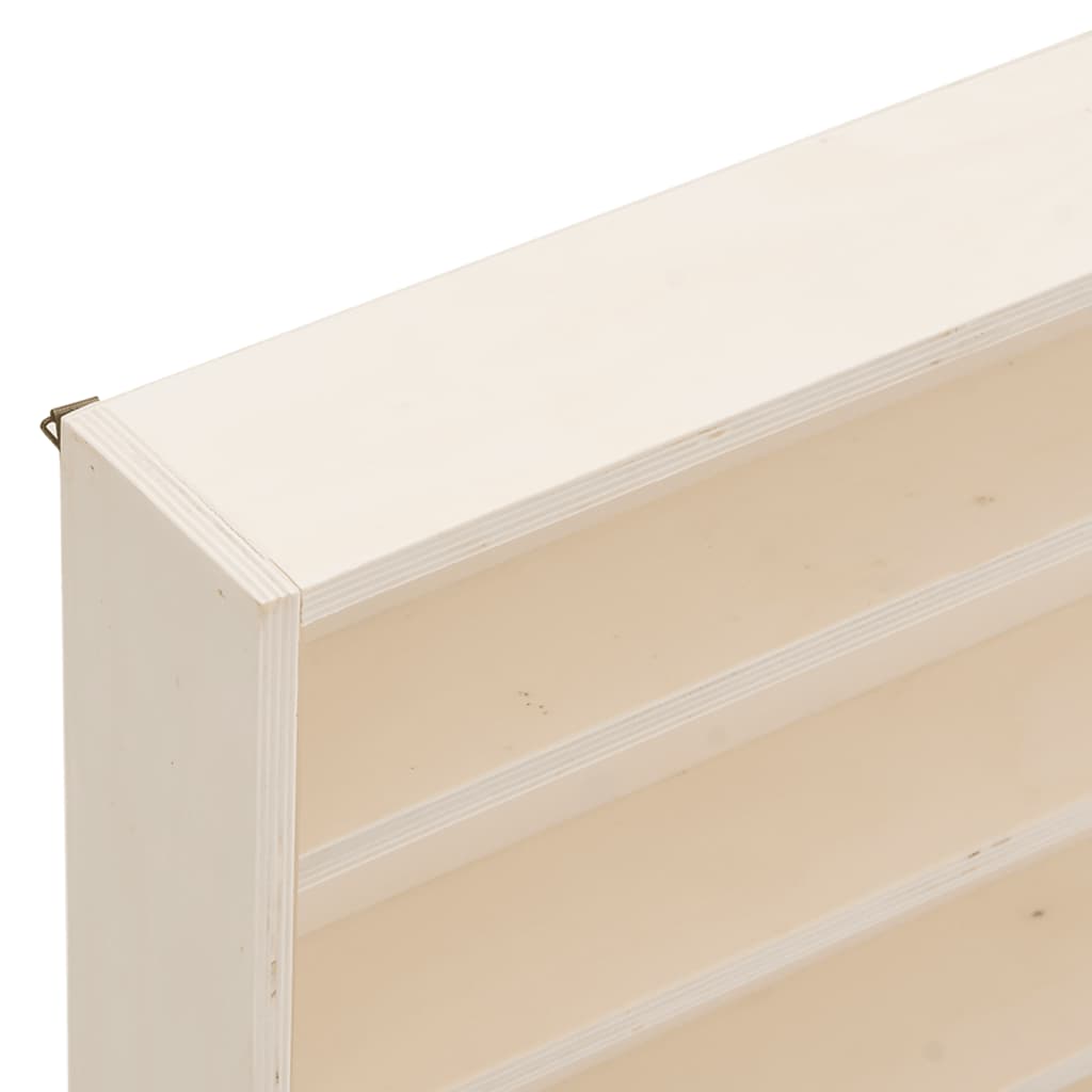 Vetrina da collezione in legno con ante 80x8,5x37cm