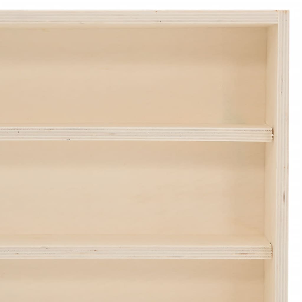 Vetrina da collezione in legno con ante 80x8,5x37cm