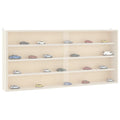 Vetrina da collezione in legno con ante 80x8,5x37cm