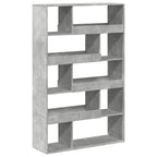 Libreria Grigio Cemento 100x33x156,5 cm in Truciolato