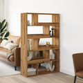 Libreria Rovere Artigianale 100x33x156,5 cm in Truciolato
