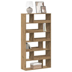 Libreria Rovere Artigianale 100x33x187,5 cm in Truciolato