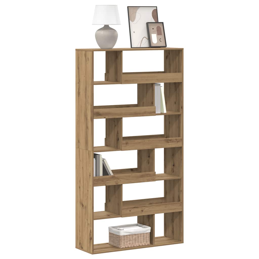 Libreria Rovere Artigianale 100x33x187,5 cm in Truciolato
