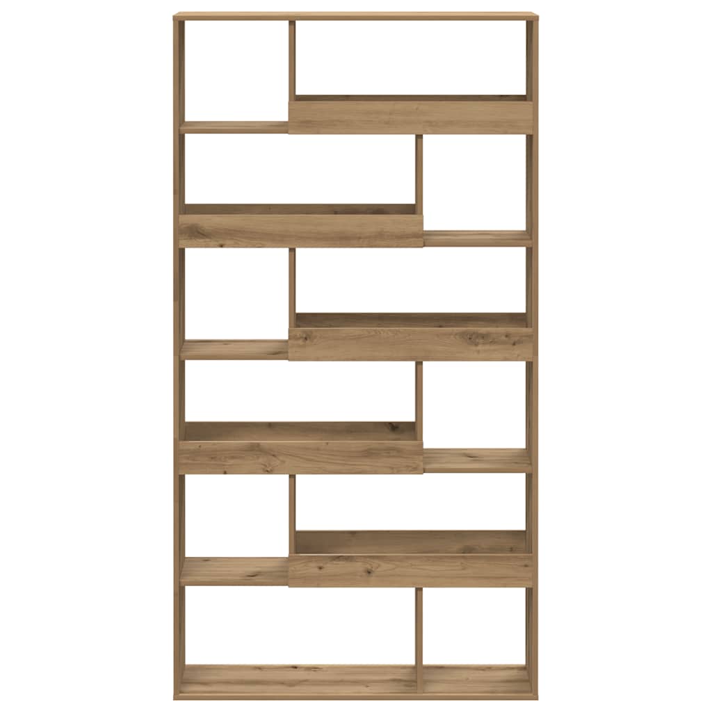 Libreria Rovere Artigianale 100x33x187,5 cm in Truciolato
