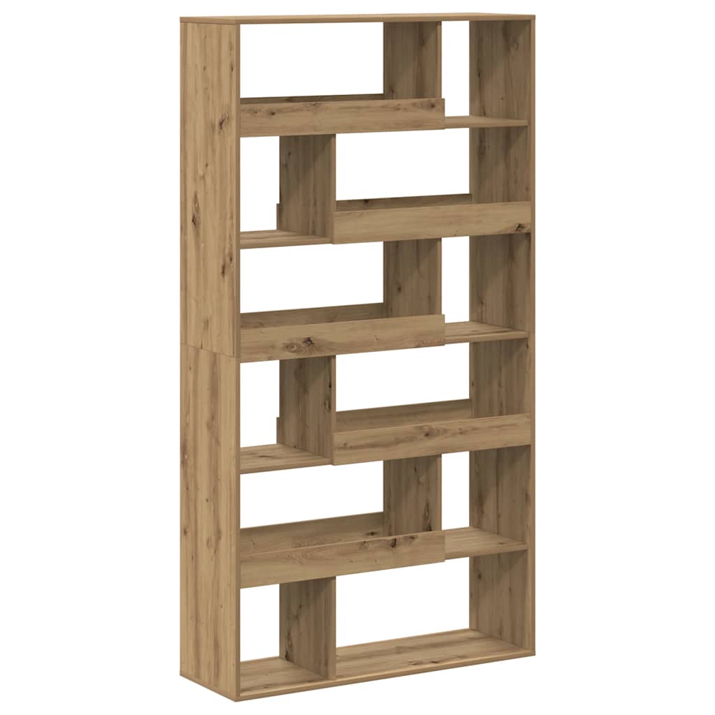 Libreria Rovere Artigianale 100x33x187,5 cm in Truciolato