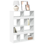 Libreria Bianca 100x33x125,5 cm in Truciolato